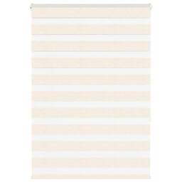 Berkfield Home Elegant Zebra Blind Marble Beige 95x150 cm Fabric Width 90.9 cm P - thumbnail 2