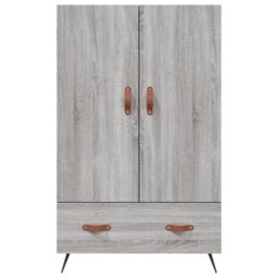 Berkfield Home Highboard Grey Sonoma 69.5x31x115 cm Engineered Wood - thumbnail 6