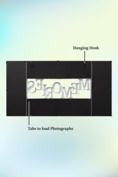 "Arpan Multi Aperture Photo Frame 10 Pictures Polystyrene Sheet Holds 6 X 6"" X4"" Photos, 4 X 5"" X7"" Photos (White) in White" - thumbnail 3