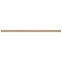 Berkfield Home Floating Shelf 110x23.5x4 cm Engineered Wood in Brown - thumbnail 3