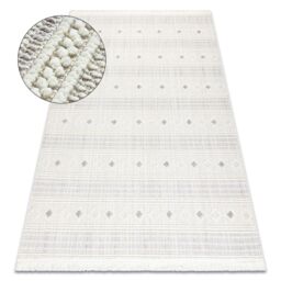 RugsX Nano Rug in White - Size: 180 cm x 270 cm