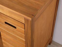 Vente-unique Acacia Wood Bathroom Unit With Single Basin - 90 Cm - PULUKAN in Walnut - thumbnail 8