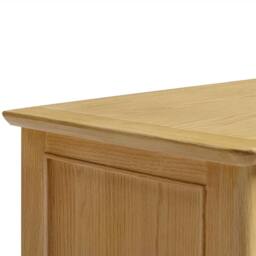 FurnitureboxUK Belle Oak Wood Chest of Drawers in Light Brown - thumbnail 5