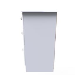 Ready Assembled 2 U Stratford 6 Drawer Kneehole Desk (Ready Assembled) in White - thumbnail 2