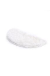 Living and Home D122cm Snow White Plush Christmas Tree Skirt for Holiday Decoration - thumbnail 6