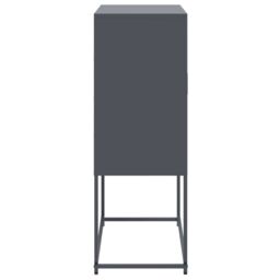 Berkfield Home Highboard Anthracite 68.5x38.5x107 cm Steel - thumbnail 7