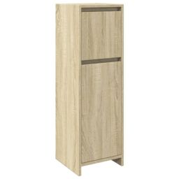 Berkfield Home 4 Piece Bathroom Furniture Set Sonoma Oak Engineered Wood in Brown - thumbnail 6