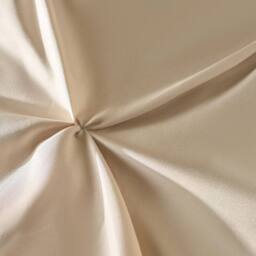 OHS Pintuck Bedding Set Microfibre Pinch Pleat Duvet Cover with Pillowcase in Natural - Size: King - thumbnail 5