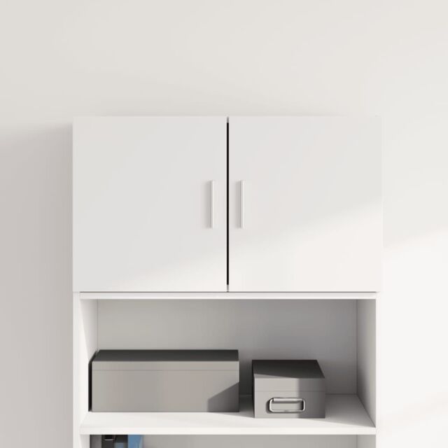 Berkfield Home Wall Cabinet White 70x42.5x40 cm Engineered Wood - image 1