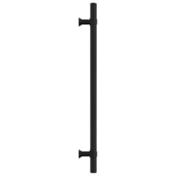 Berkfield Home Cabinet Handles 10 pcs Black 224 mm Stainless Steel - thumbnail 6