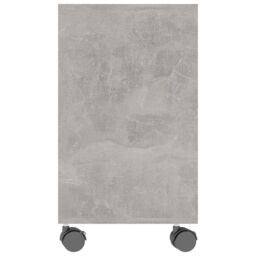 Berkfield Home Side Table Concrete Grey 70x35x55 cm Engineered Wood - Size: 70 x 35 x 55 cm - thumbnail 5