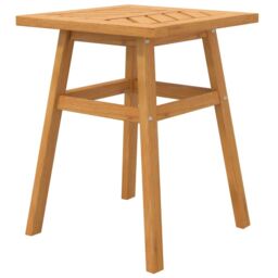 Berkfield Home Side Table 45x45x60 cm Solid Wood Acacia in Brown - Size: 45 x 45 x 60 cm - thumbnail 5