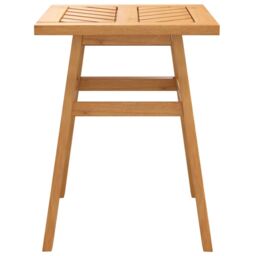 Berkfield Home Side Table 45x45x60 cm Solid Wood Acacia in Brown - Size: 45 x 45 x 60 cm - thumbnail 3