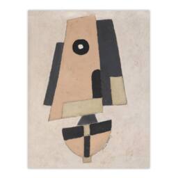 "Artery8 Movement Bermuda Abstract Painting Hartley Wall Art Poster Print in Pink - Size: W12"" x H16""" - thumbnail 1