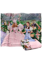 Warner Brothers The Wizard Of Oz Officially Licensed Silky Touch Super Soft Throw Blanket 152 x 127 cm in White - thumbnail 2