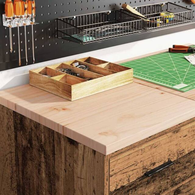 Berkfield Home Durable Garage Storage Cabinet Old Wood 40x51x85 cm Solid Wood Pine in Brown - Size: 40 x 51 x 85 cm - image 1