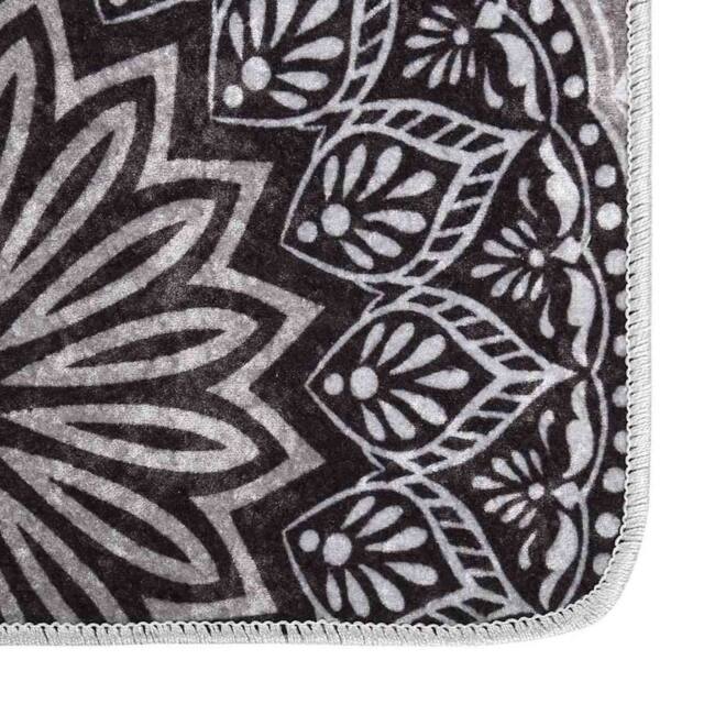 Berkfield Home Rug Washable 190x300 cm Multicolour Anti Slip - Size: 100 cm diameter - image 1
