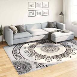 Berkfield Home Rug Washable 190x300 cm Multicolour Anti Slip - Size: 100 cm diameter - thumbnail 2