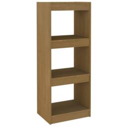 Berkfield Home Beautiful Book Cabinet/Room Divider Honey Brown 40x30x103.5 cm Pi - thumbnail 3