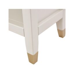 Cabinet Bits Palazzi 3 Tier Bookcase H97 W89 D25cm in Off-White - thumbnail 6