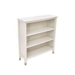 Cabinet Bits Palazzi 3 Tier Bookcase H97 W89 D25cm in Off-White - thumbnail 5