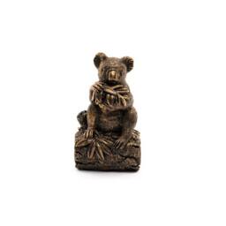 Jardinopia Koala Bear Plant Pot Feet - Set of 3 - L6 x W9 x H11 cm in Bronze - thumbnail 2