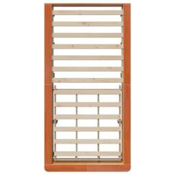 Berkfield Home Bed Frame with Storage Wax brown 100 x 200 cm Solid Pine Wood - thumbnail 8