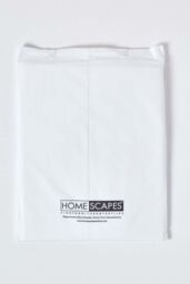 Homescapes Egyptian Cotton Deep Fitted Sheet 18 inch 200 Thread Count in White - Size: Double Fitted - thumbnail 5