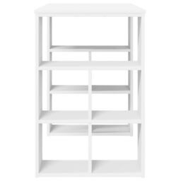 Berkfield Home White Corner Desk White MDF Medium Storage White Corner Desk - thumbnail 5