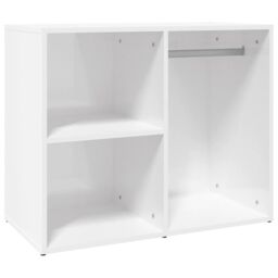 Berkfield Home Dressing Cabinet High Gloss White 80x40x65 cm Engineered Wood - Size: 80 x 40 x 65 cm - thumbnail 2