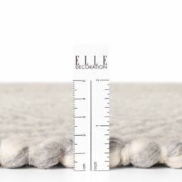THE RUGS Lyon Handwoven Wool Beans Rug Living Room in Grey - Size: 200 cm x 290 cm - thumbnail 9