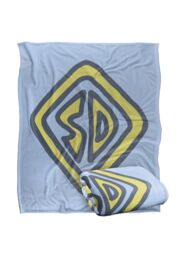 Warner Brothers Scooby Doo Officially Licensed Silky Touch Super Soft Throw Blanket 152 x 127 cm in White - thumbnail 2