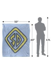 Warner Brothers Scooby Doo Officially Licensed Silky Touch Super Soft Throw Blanket 152 x 127 cm in White - thumbnail 5