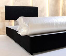 DFI Beds & Home Sleepwell Budget Pocket Mattress - 4ft in Natural - Size: Double - thumbnail 5