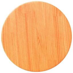 Berkfield Home Table Top Round Wax Brown √ò30x2.5 cm Solid Wood Pine - Size: 30x2.5 cm