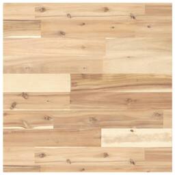 Berkfield Home Table Top Square 50x50x2 cm Solid Wood Acacia in Brown - Size: 50 x 50 x 2 cm - thumbnail 3