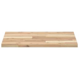 Berkfield Home Table Top Square 50x50x2 cm Solid Wood Acacia in Brown - Size: 50 x 50 x 2 cm - thumbnail 4