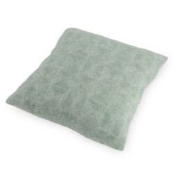 Native Natural Diamond Green Wool Cushion Cover 45x45cm - Size: 45 cm x 45 cm - thumbnail 4