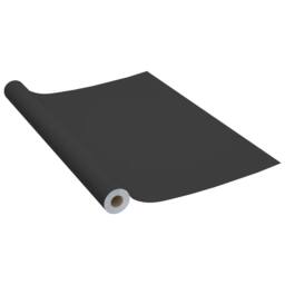 Berkfield Home Self-adhesive Furniture Films 2 pcs Black 500x90 cm PVC