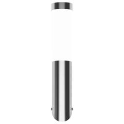 Berkfield Home Wall Lamp Waterproof Stainless Steel 60 W in Silver - thumbnail 3