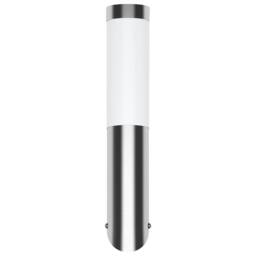 Berkfield Home Wall Lamp Waterproof Stainless Steel 60 W in Silver - thumbnail 2