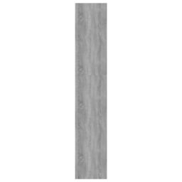Berkfield Home Book Cabinet/Room Divider Concrete Grey 60x30x166 cm Engineered Wood - Size: 60 x 30 x 166 cm - thumbnail 6