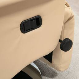 EONLION Adjustable Swivel Recliner with Footrest in Beige - Size: 100 cm - thumbnail 5
