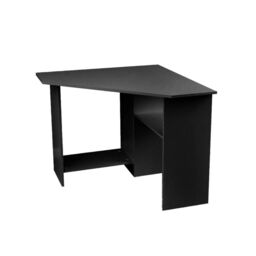EONLION Small Corner Computer Desk Home Office Black - thumbnail 4