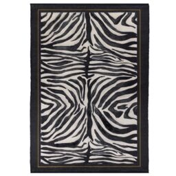 Paoletti Leopardis Zebra Printed Indoor/Outdoor Rug - Size: 120 cm x 170 cm - thumbnail 5