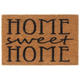 Berkfield Home Door Mat Natural 40x60 cm Tufted Coir in Brown - thumbnail 1