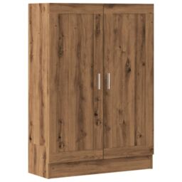 Berkfield Home Book Cabinet Artisan Oak 82.5x30.5x115 cm Engineered Wood in Brown - thumbnail 2