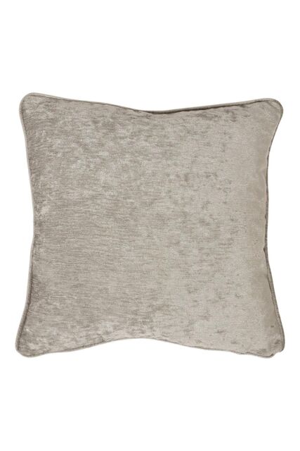 Curtina 'Textured Chenille' Textured Filled Cushion in Natural - Size: 43 cm x 43 cm - image 1