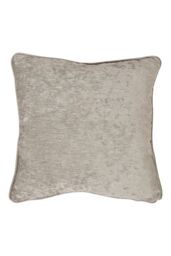 Curtina 'Textured Chenille' Textured Filled Cushion in Natural - Size: 43 cm x 43 cm - thumbnail 1