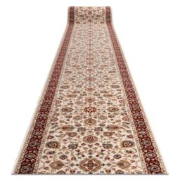 RugsX Wool Nain Runner in Beige - Size: 100 cm x 100 cm